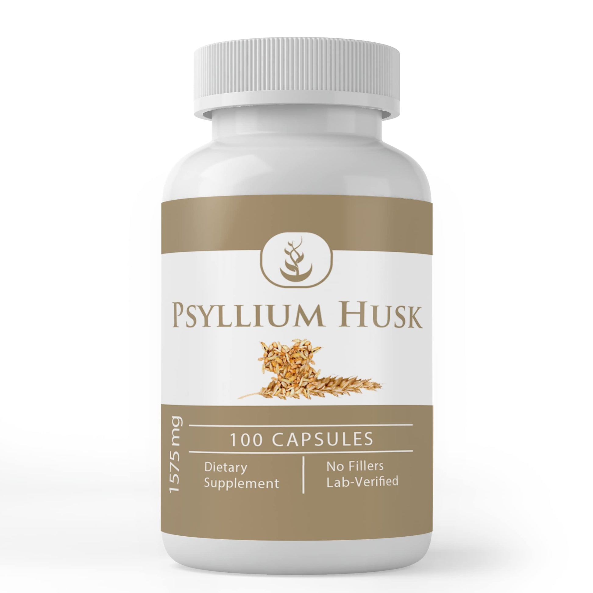 Pure Original Ingredients Psyllium Husk Capsules 100 Capsules