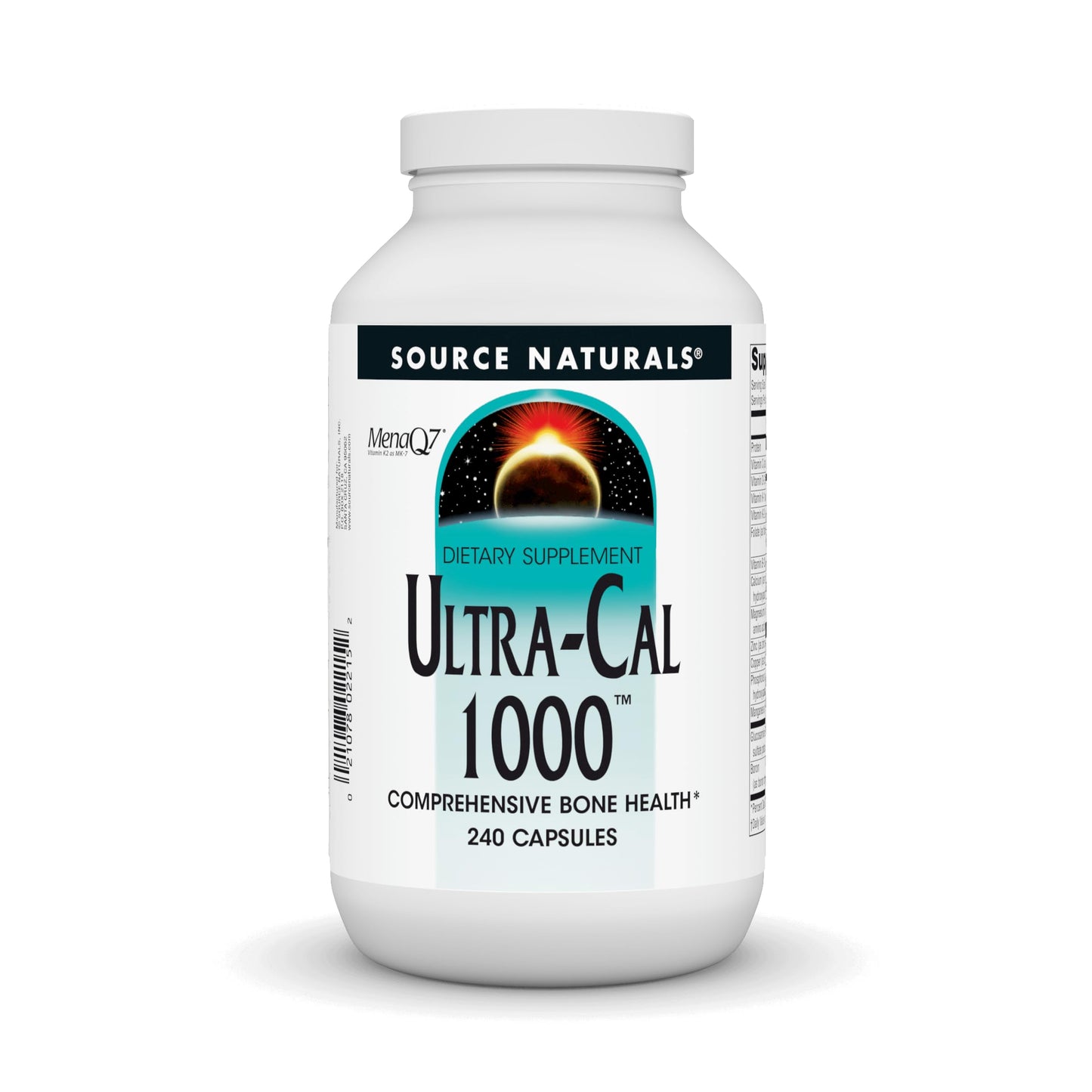 Source Naturals Ultra-Cal 1000 Comprehensive Bone Health Capsules 240