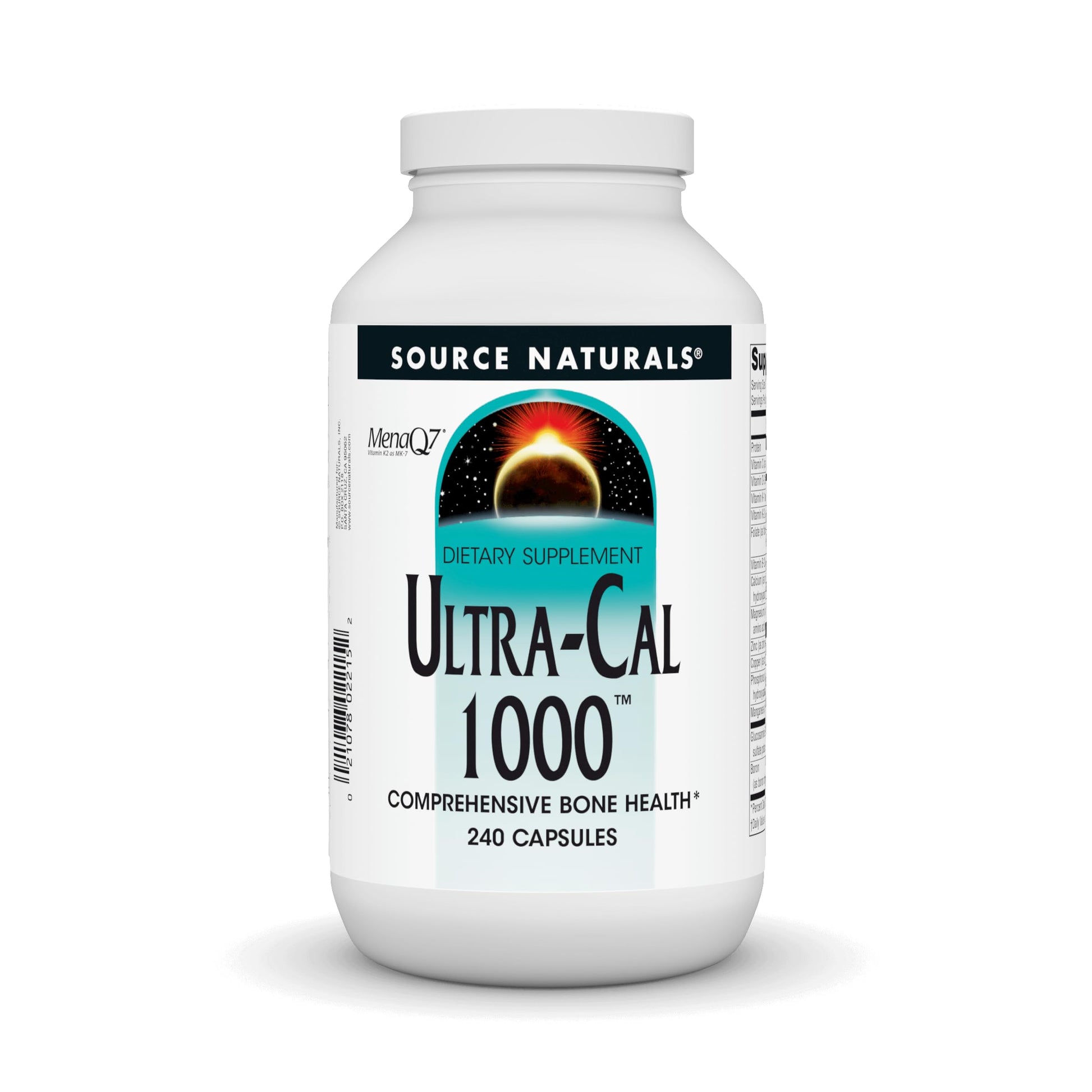 Source Naturals Ultra-Cal 1000 Comprehensive Bone Health Capsules 240