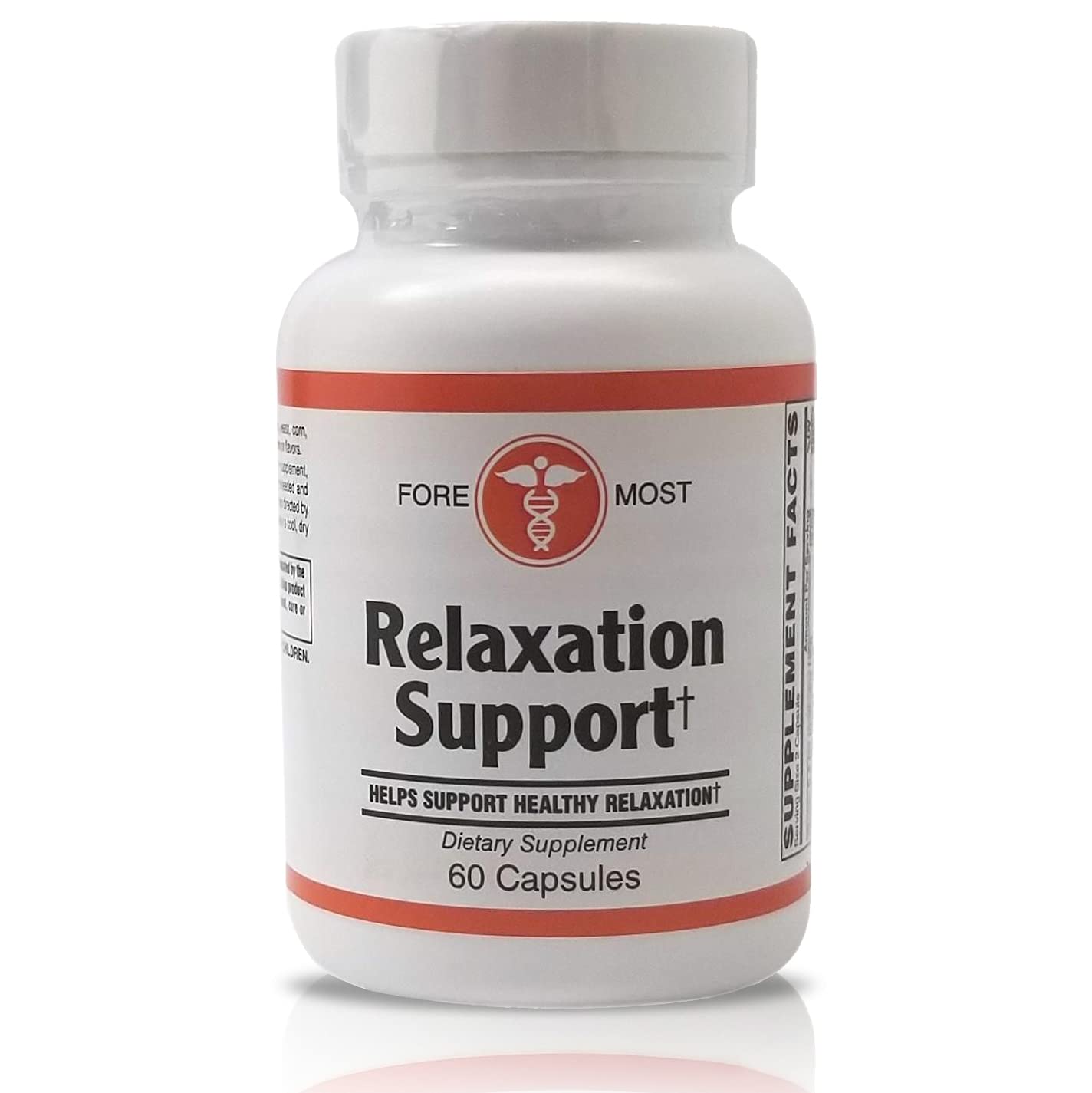 Holistic Health Relaxation Support Magnesium Citrate Capsules, 60 Count