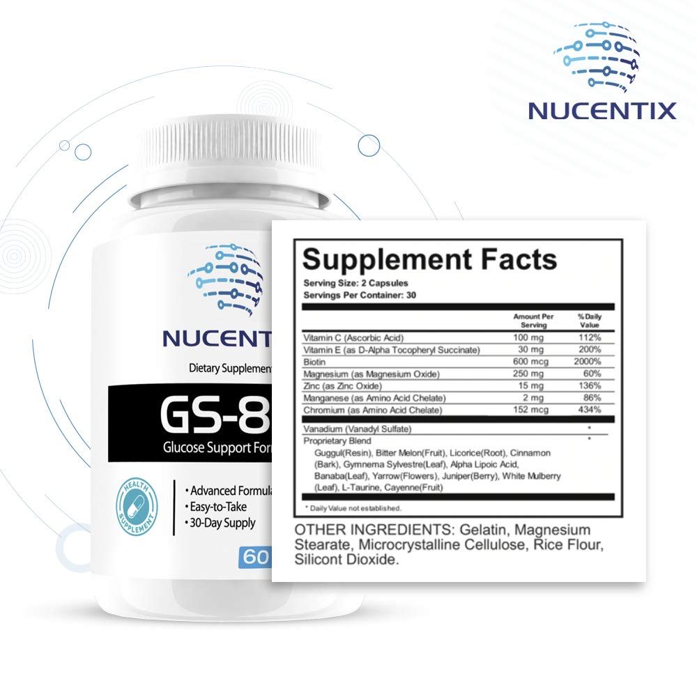 Nucentix GS-85 Capsule 60 Count
