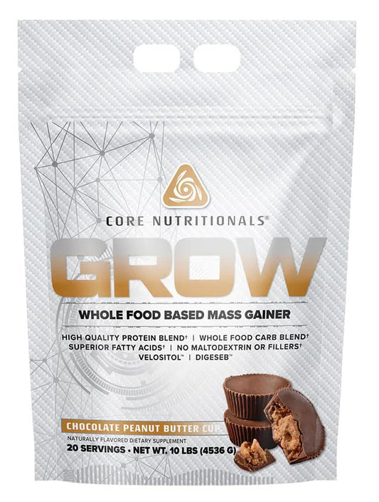 Core Nutritionals Grow Mass Gainer Powder 160 Servings