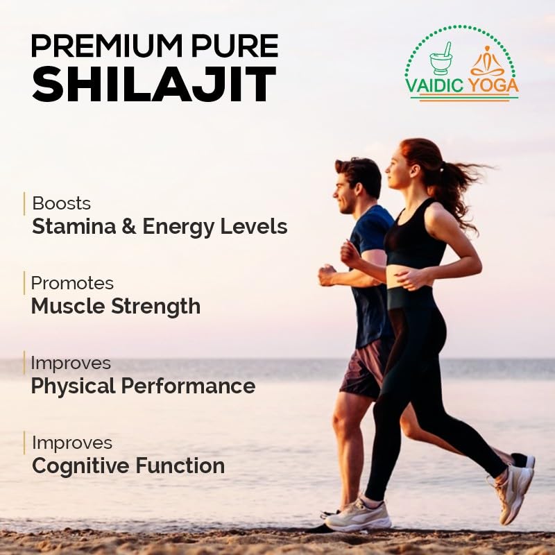 Vaidic Yoga Premium Pure Shilajit Softgel 1 Count