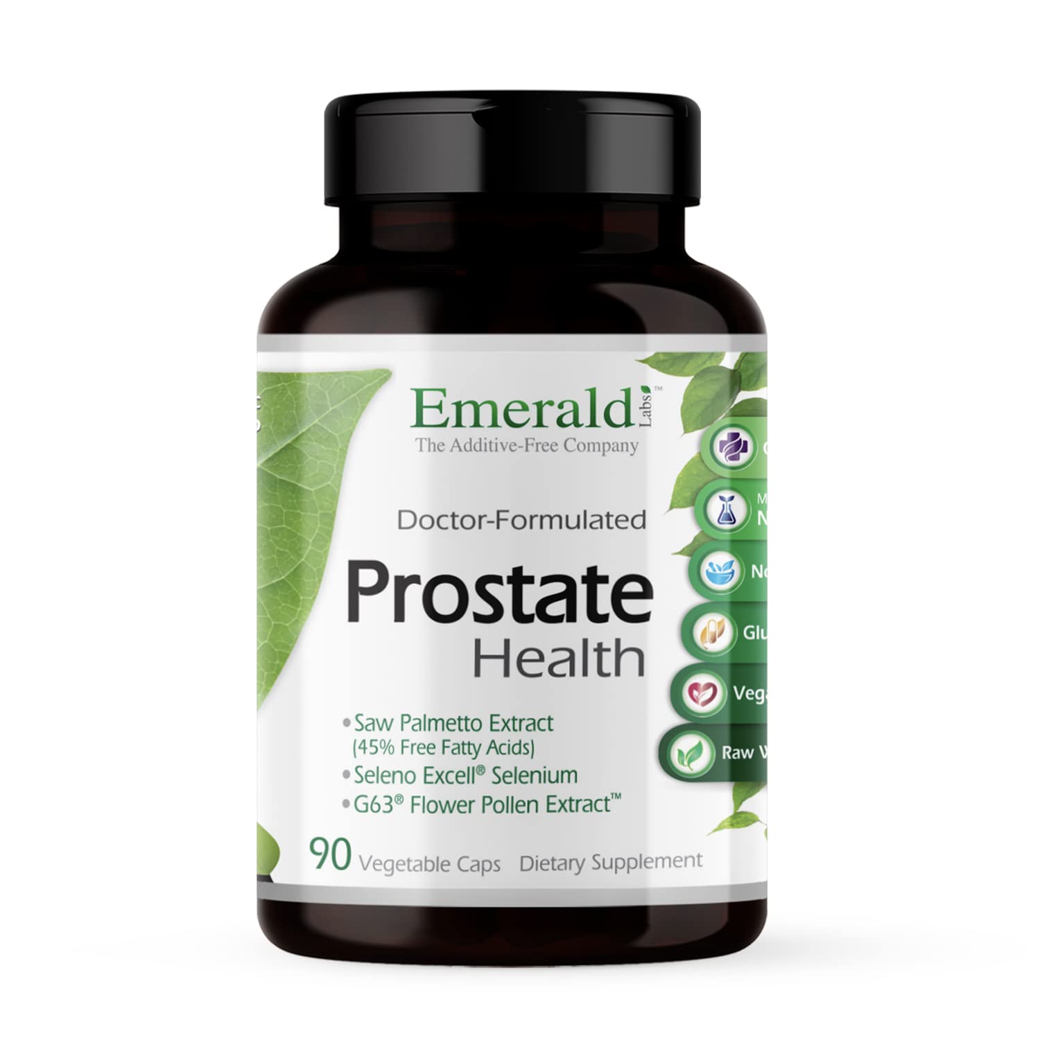 Emerald Labs Prostate Health Prostate Support Supplement Capsules 90