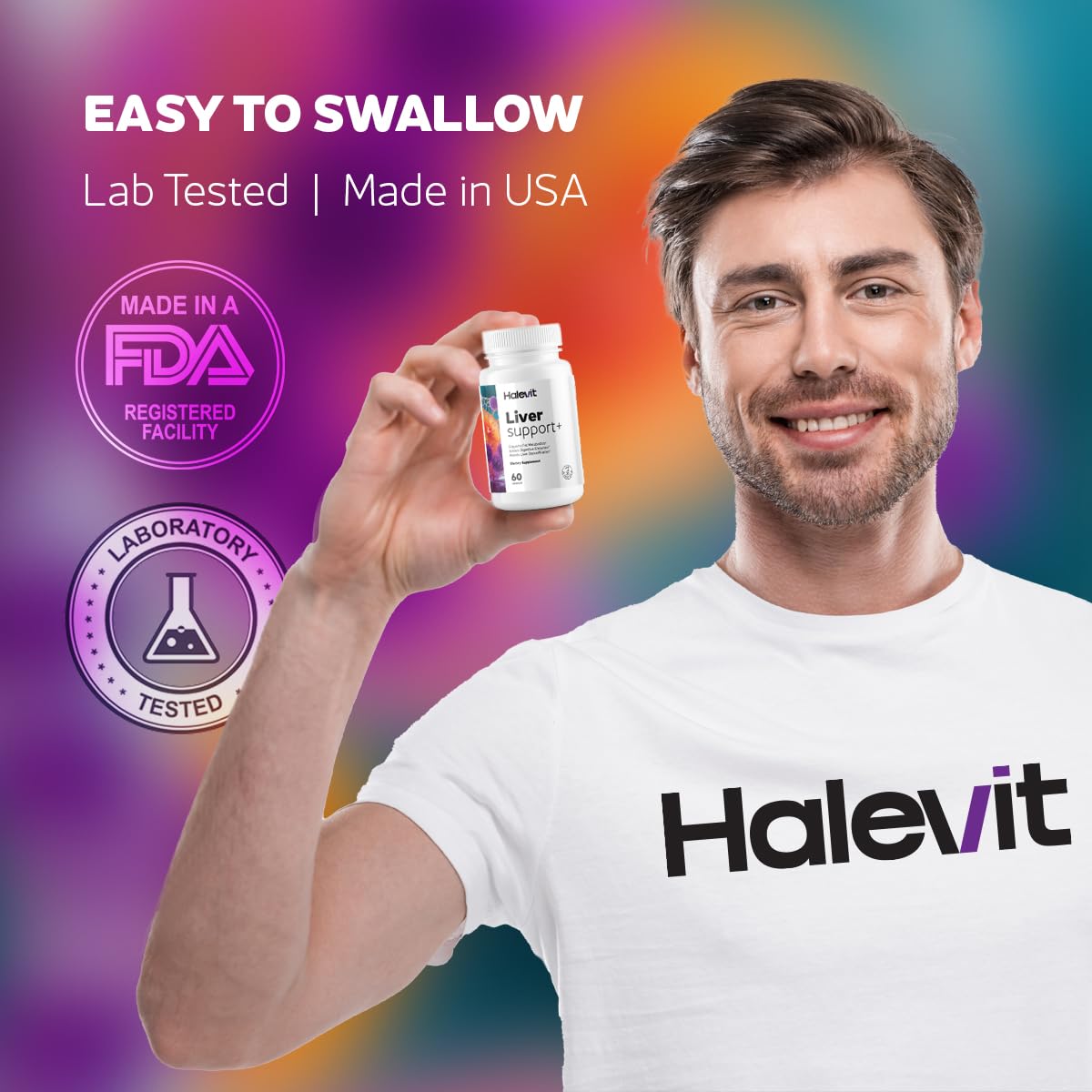 Halevit Liver Support Supplement Capsule 60 Count