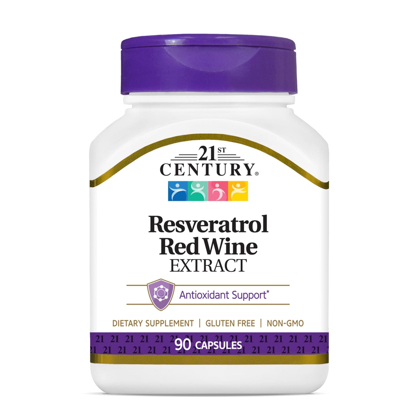 21st Century Resveratrol Red Wine Extract Capsules, 3-Pack