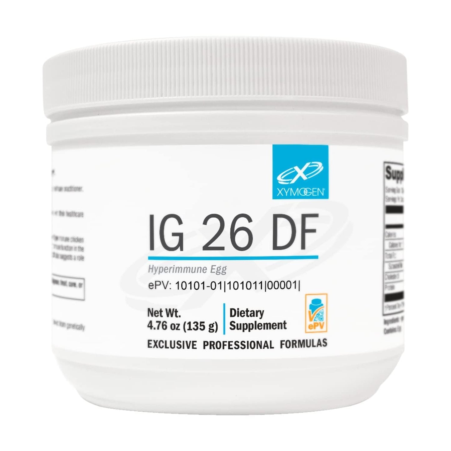 XYMOGEN IG 26 DF Dietary Prebiotic Fiber Powder, 4.76 oz