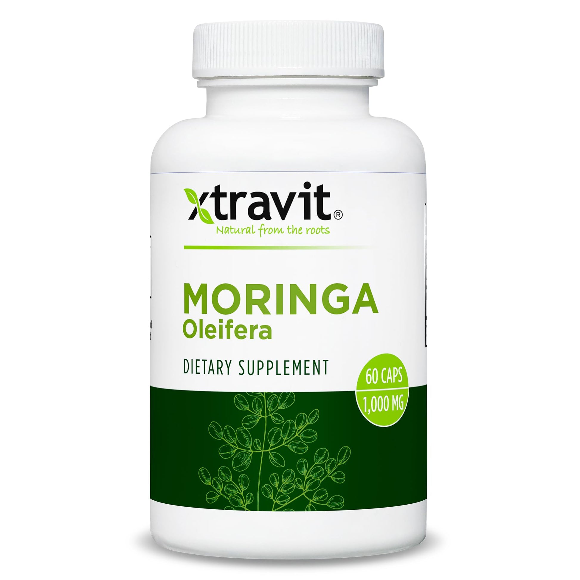 Xtravit Moringa Oleifera Supplement 1000mg Capsule, 30 Capsules