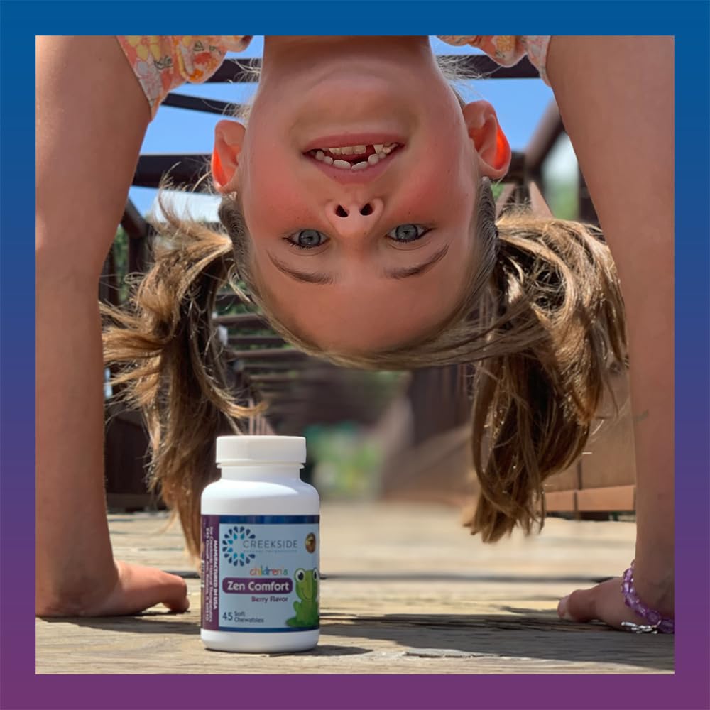 Creekside Natural Therapeutics Zen Comfort for Kids Chewables 45 Count