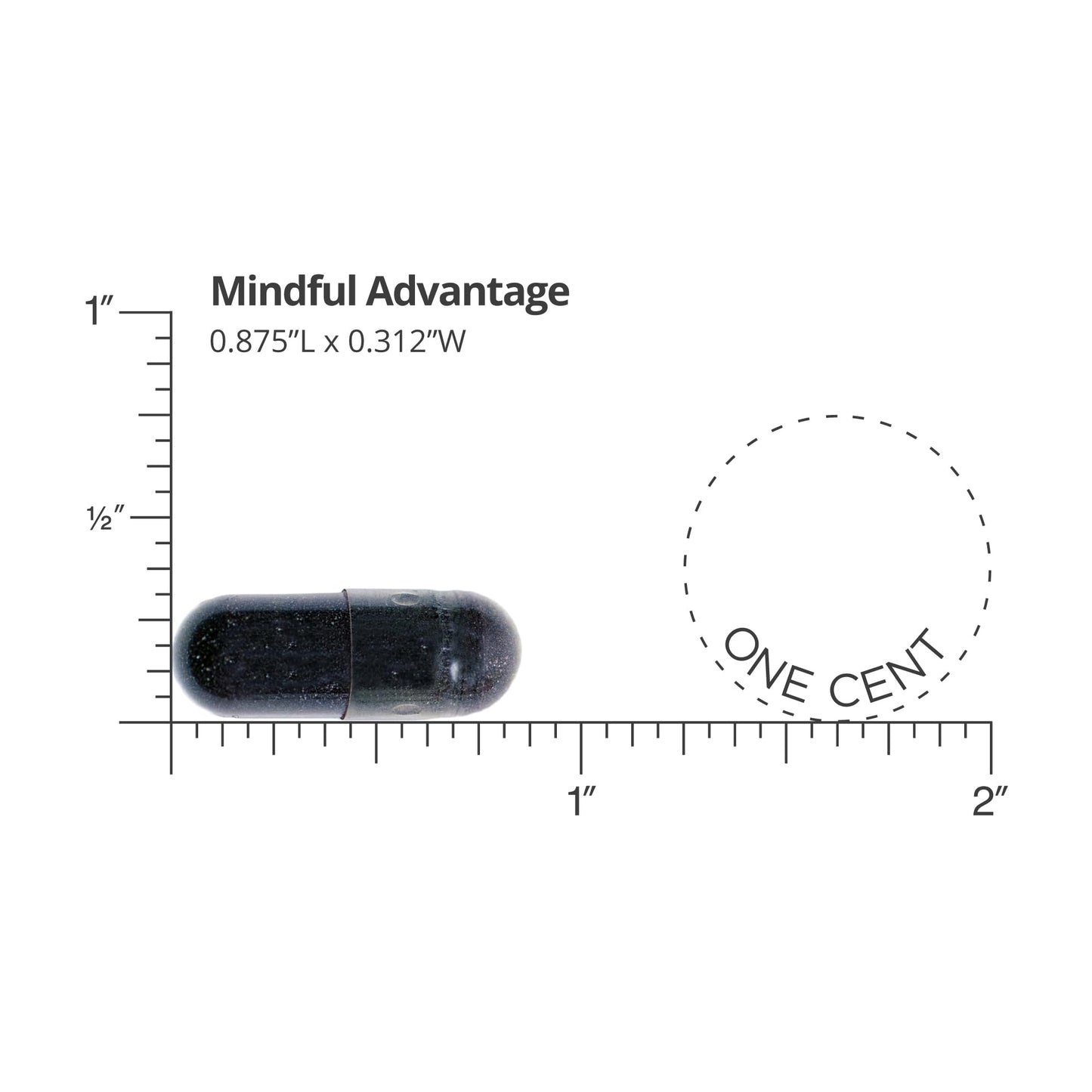 DOCTORS' PREFERRED Mindful Advantage Brain Supplements, Memory, Focus Capsules 30 Count