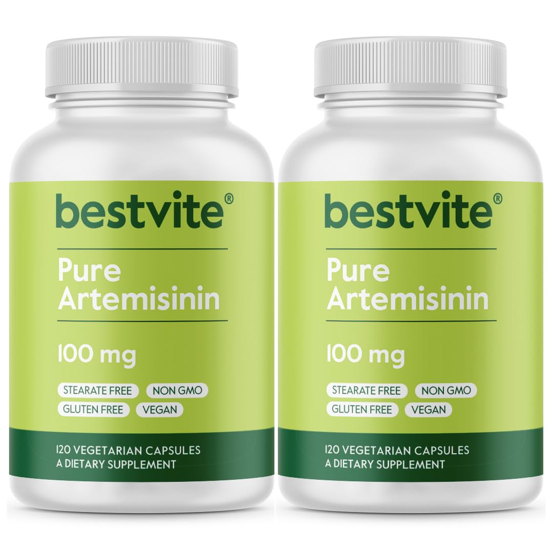 BESTVITE Artemisinin 100mg Capsules, 240 Veg Caps