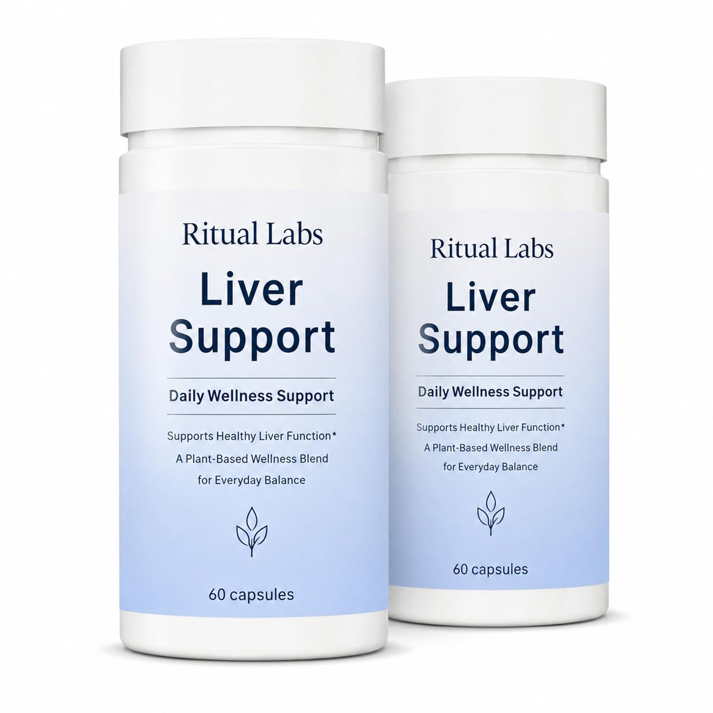 Ritual Labs Happy Support with Milk Thistle Vitamin Supplement Capsule, 60 Count