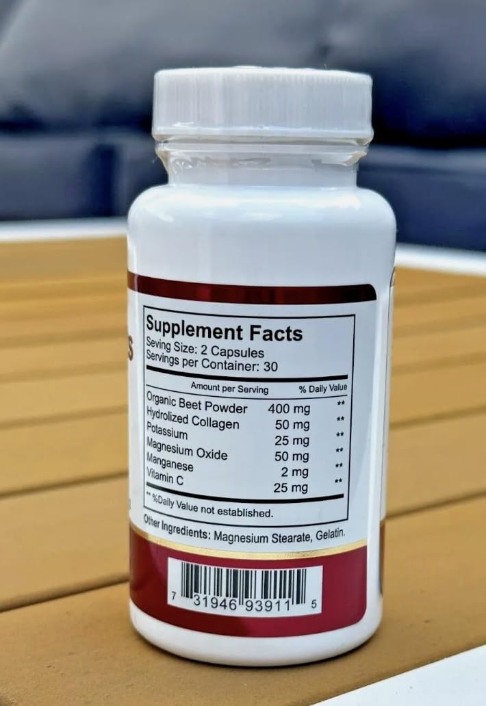 Generic Mega Beets Superfood Capsule, 60 Count