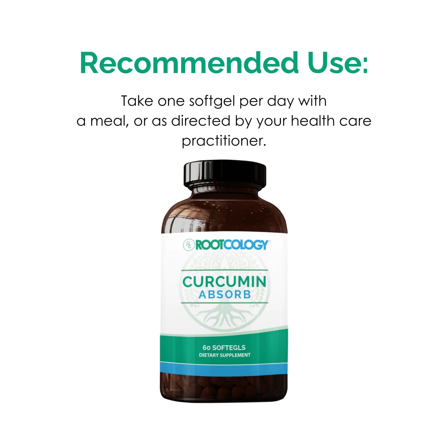 Rootcology Curcumin Absorb Softgels 60