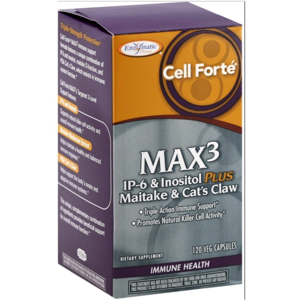 Enzymatic Therapy Cell Forte MAX3 Capsule, 1 Count