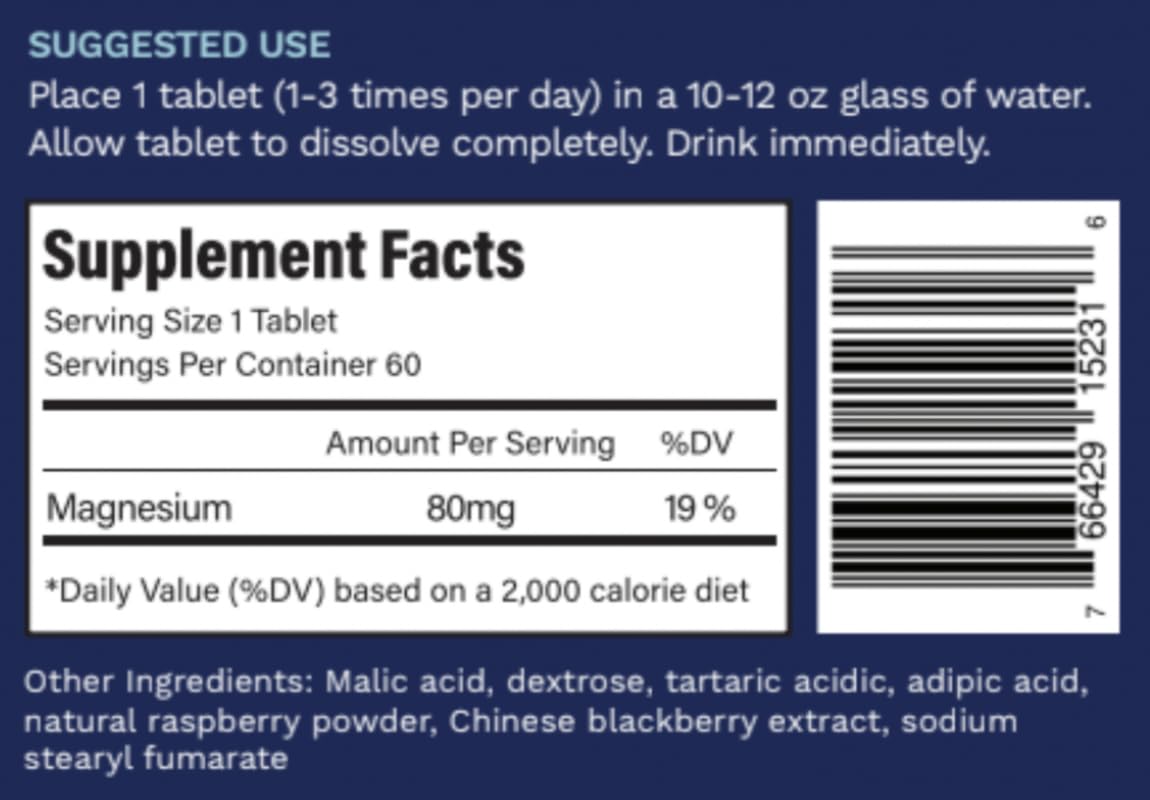 Purative Active H2 Ultra+ Hydrogen Water Tablet, 60 Tablets
