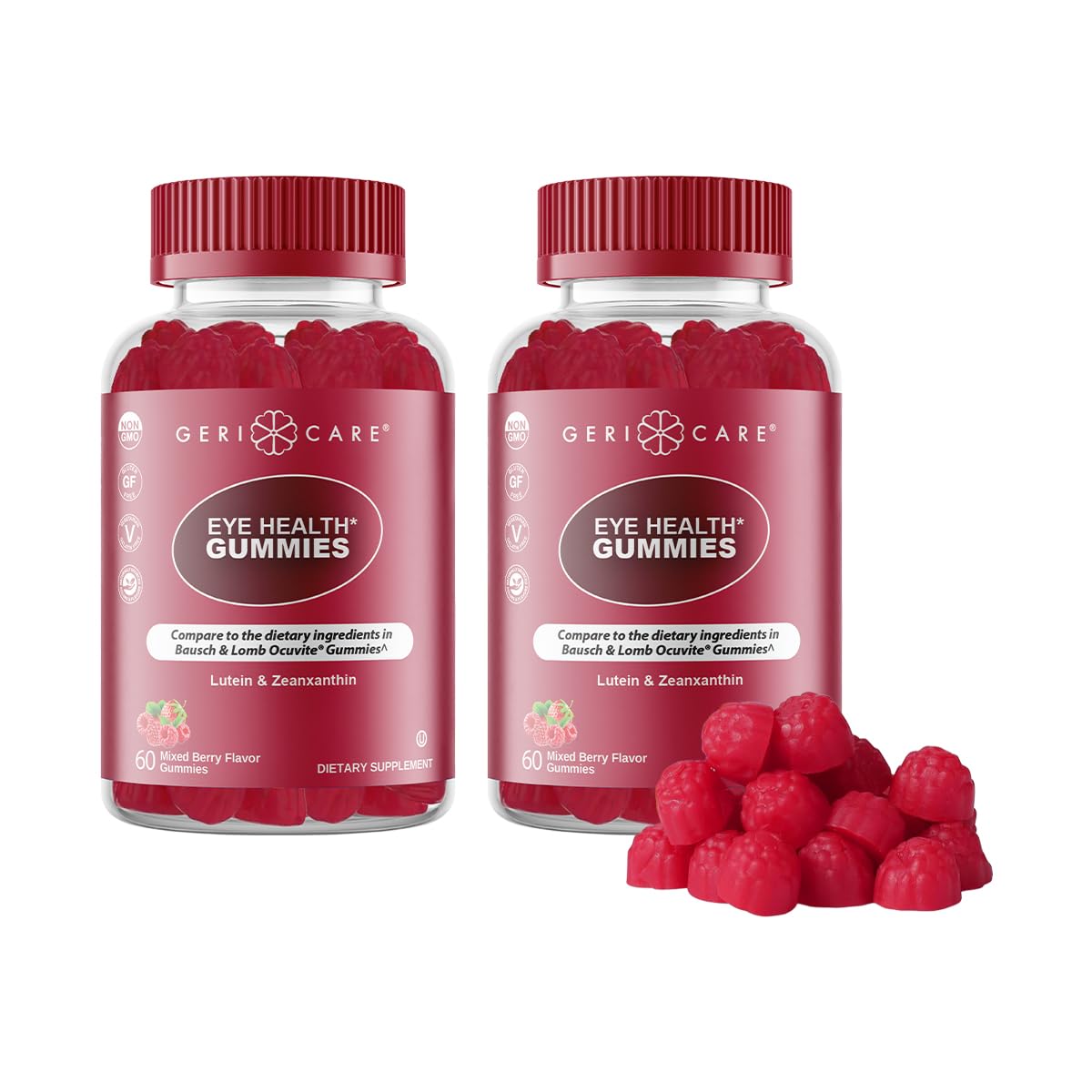 GeriCare Eye Support Gummies, 120 Gummies