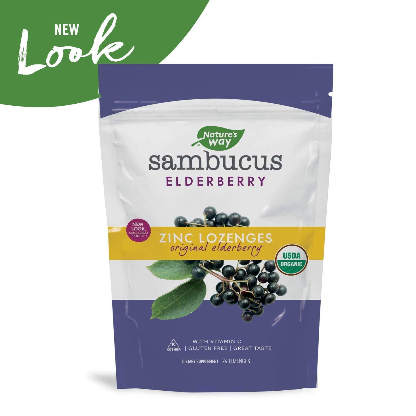 Nature's Way Sambucus Immune Lozenges Tablets 24 Count