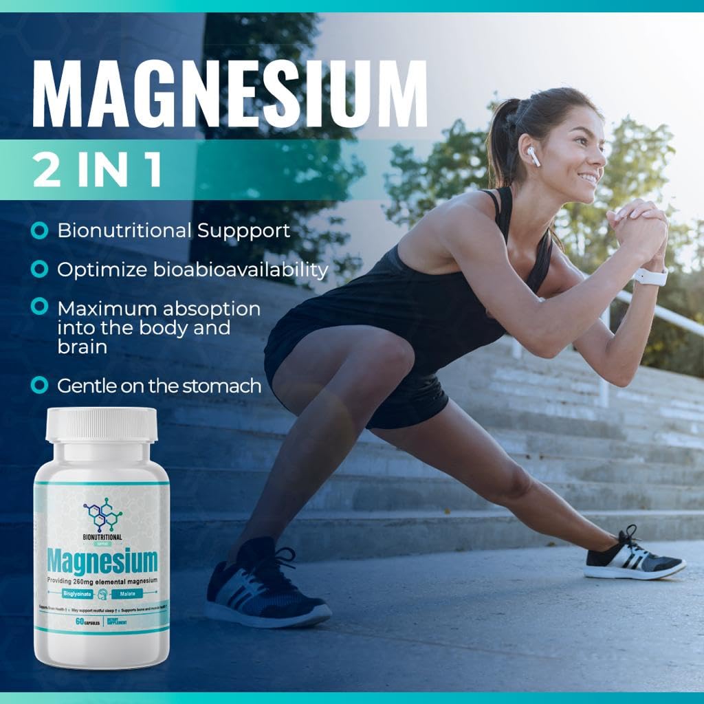 Bionutritional Support Magnesium Capsule 60 Capsules