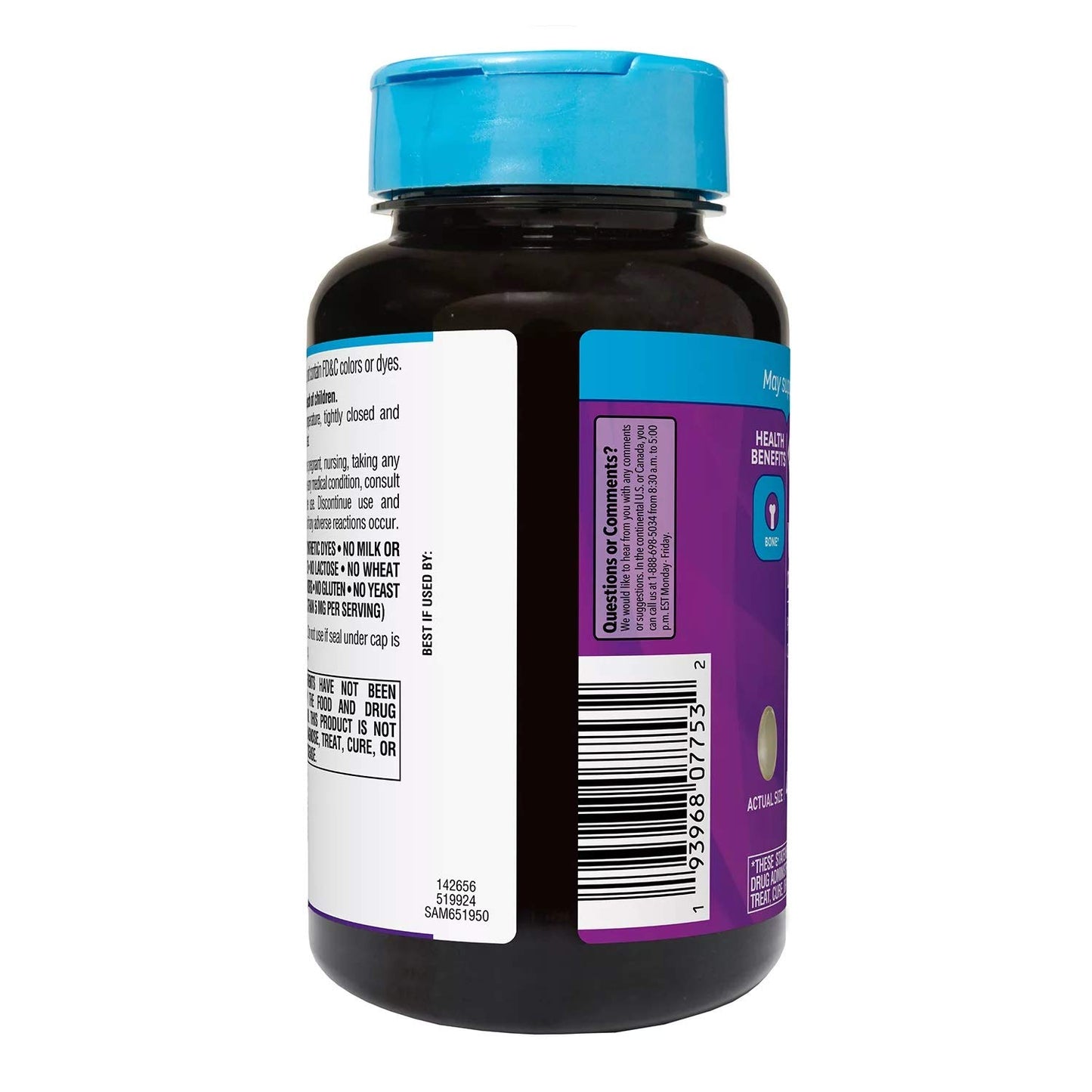 Member's Mark Vitamin D3 50 mcg (2000 IU) Dietary Supplement Softgel 1