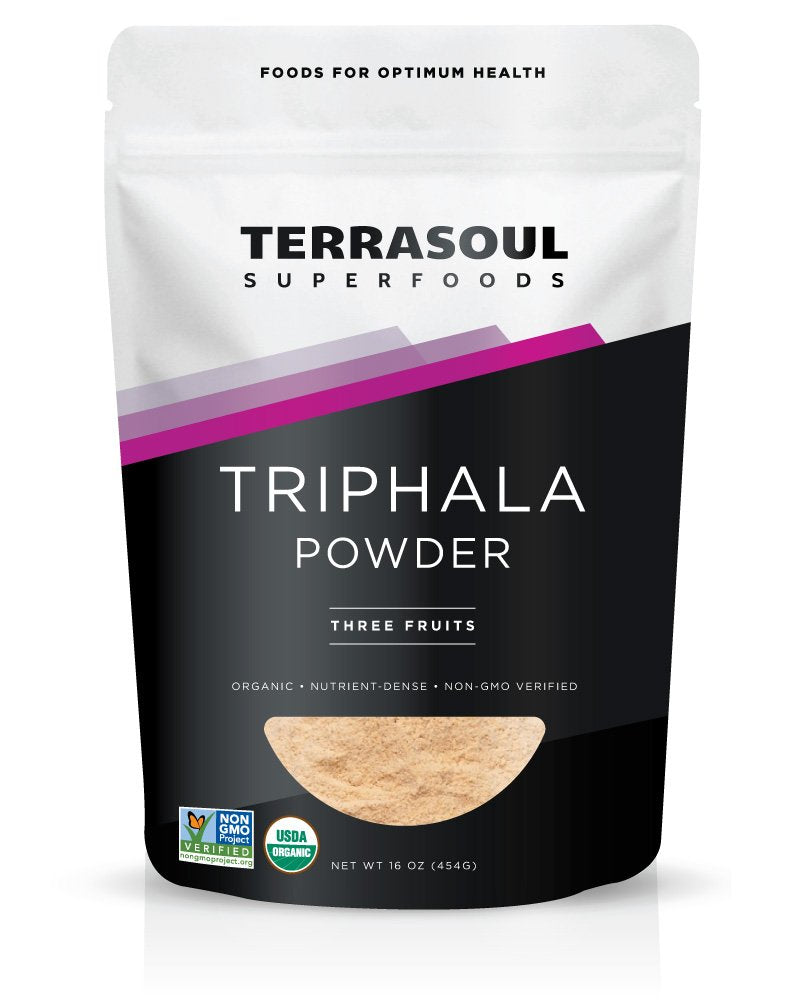 Terrasoul Superfoods Organic Triphala Powder, 16 Ounce