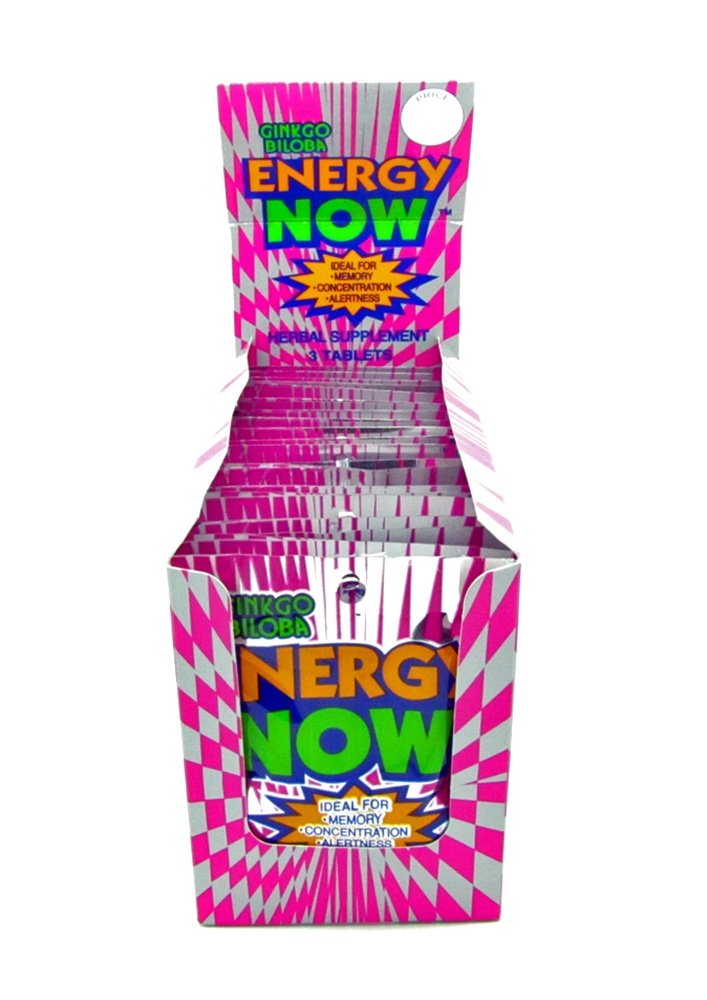 Feisina Energy Now Ginkgo Biloba Capsule 18 Capsules