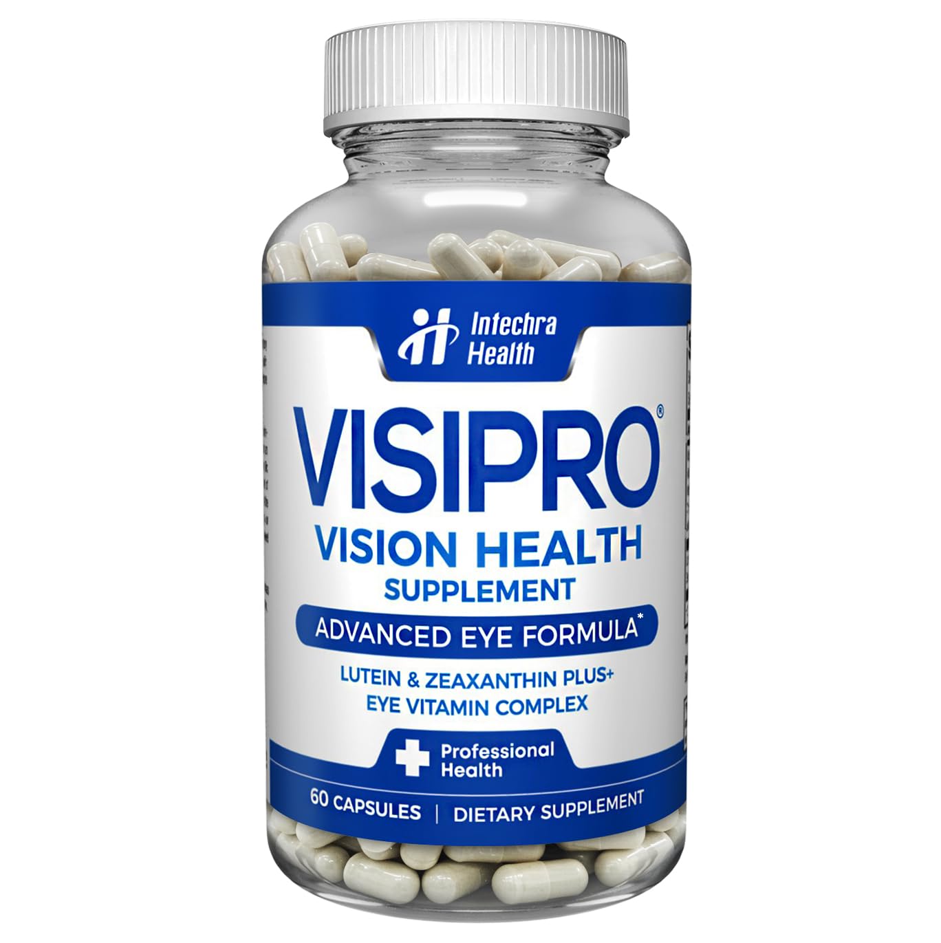 VISIPRO 20-20 New Vision Health Supplement, 60 Capsules