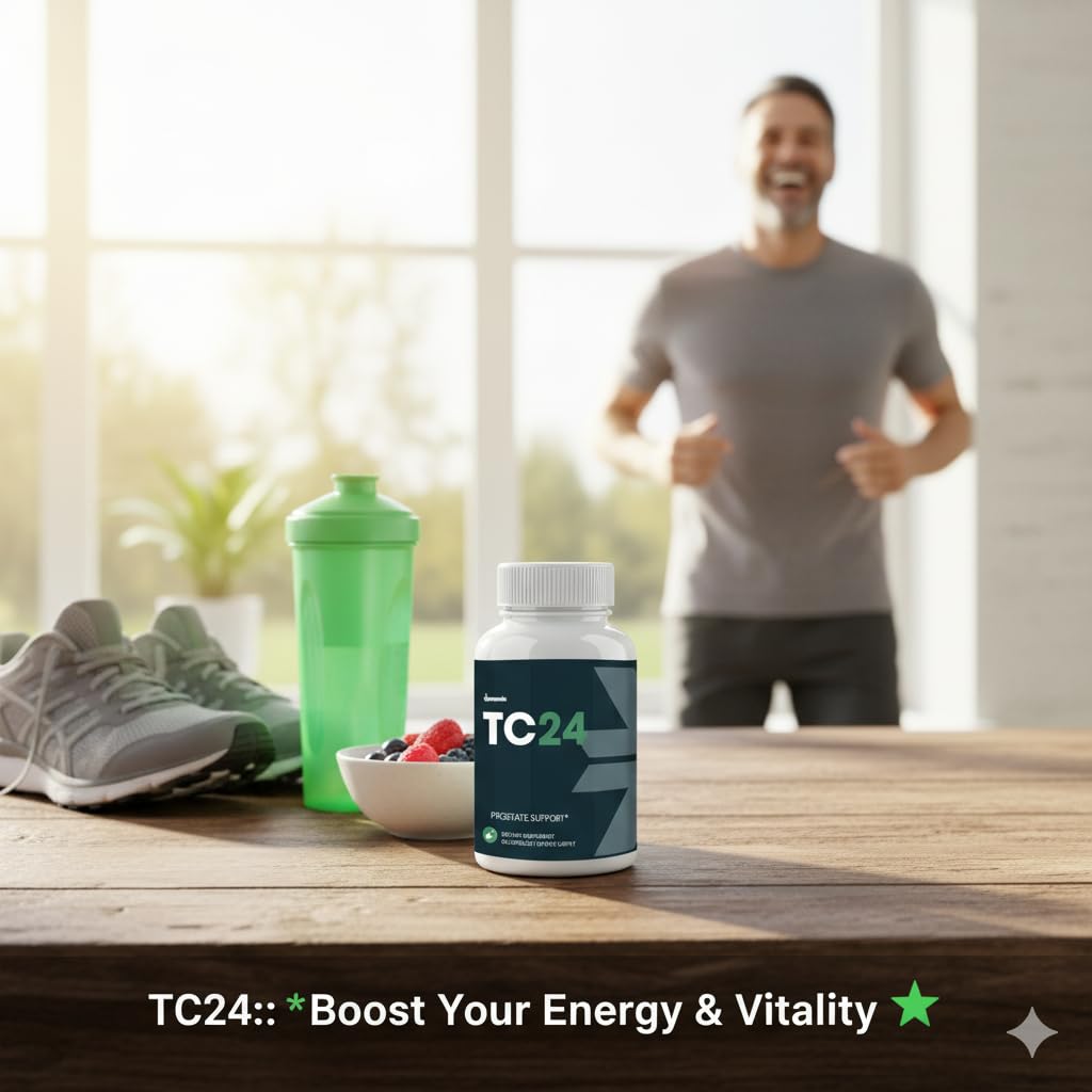 Sampuraka TC24 New Advanced Formula Supplement for Prostate Supports 60 Capsules
