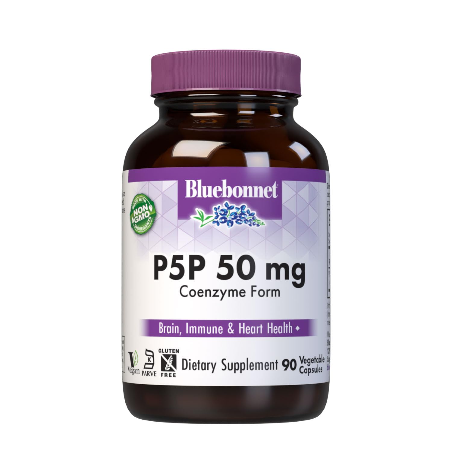 BlueBonnet CellularActive P-5-P 50mg Capsule, 90 Count