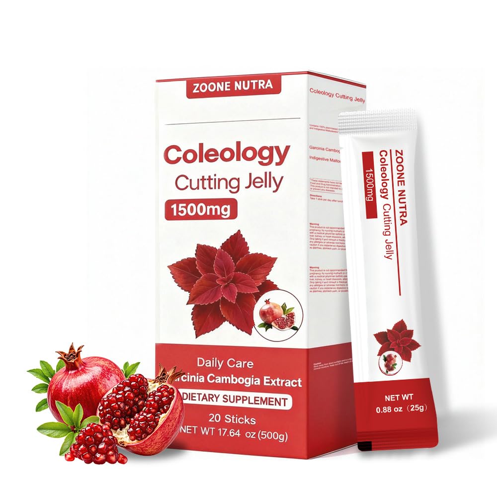 Zoone Nutra Coleology Pomegranate Flavor Jelly Sticks Capsule, 20 Count