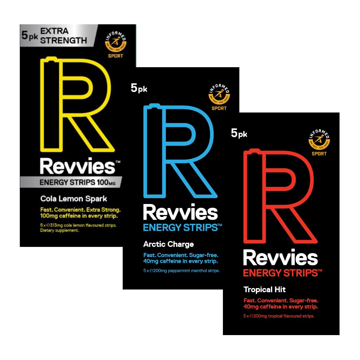 Revvies Energy Strips 15 Strips