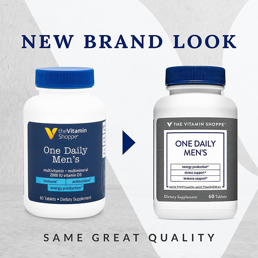 The Vitamin Shoppe Ultimate Man 50+ Multivitamin Tablets 60 Count