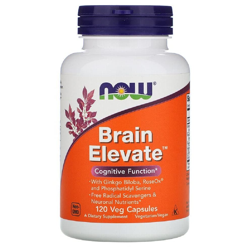 NOW Foods Brain Elevate 120 Vcaps