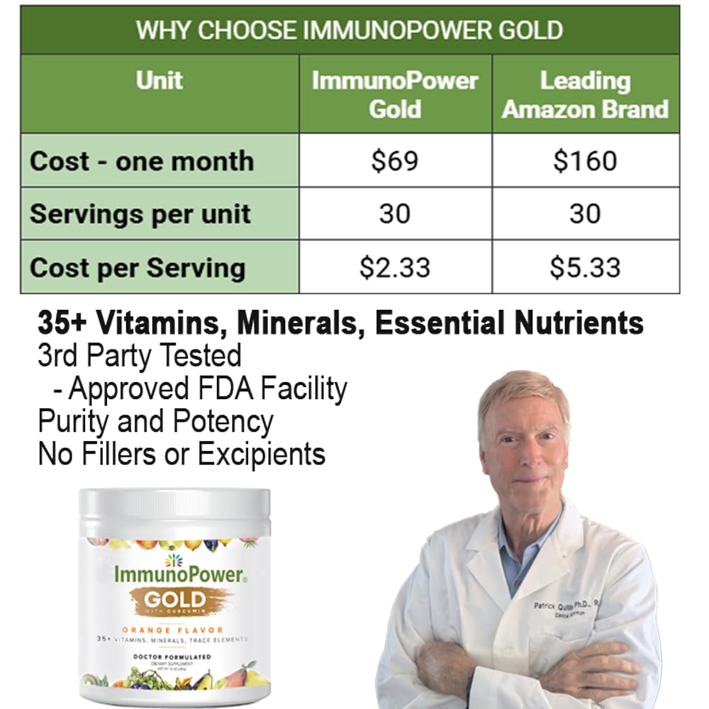 ImmunoPower Gold Immune Support Powder 10