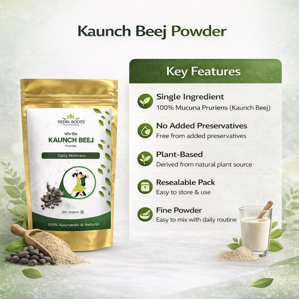 VEDIKROOTS Kaunch Beej Powder 3.52