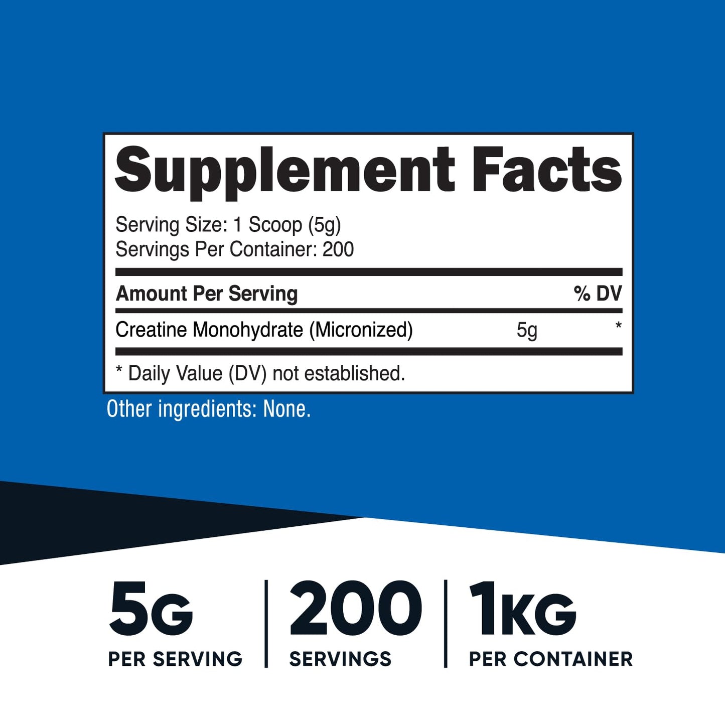 Nutricost Creatine Monohydrate Micronized Powder (1 KG)