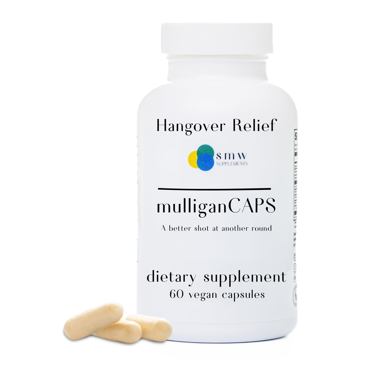 Mulligan Caps Pre-Celebration Blend Capsules 60 Count