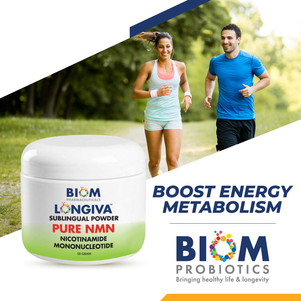 Biom Probiotics NMN Sublingual Powder, 0.35 oz