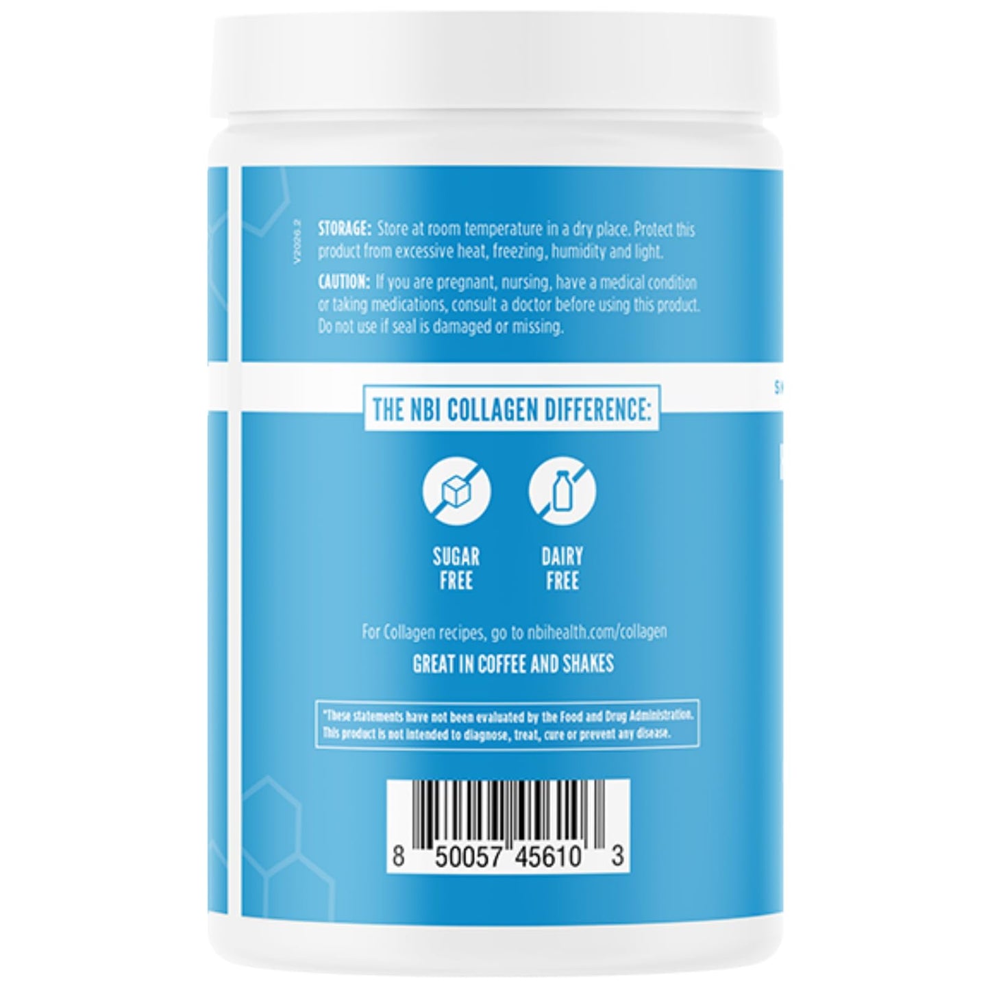 NBI Unflavored Collagen Peptides Powder 300