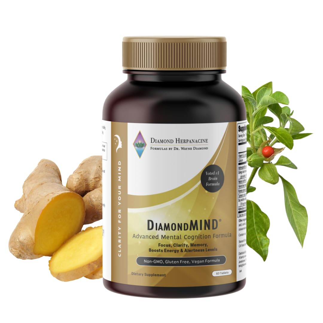 Herpanacine DiamondMIND Brain Support Tablet, 60 Count