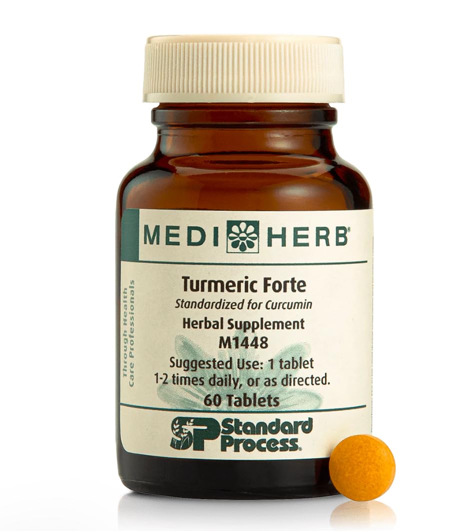 Standard Process Inc. Turmeric Forte Tablet, 60 Count