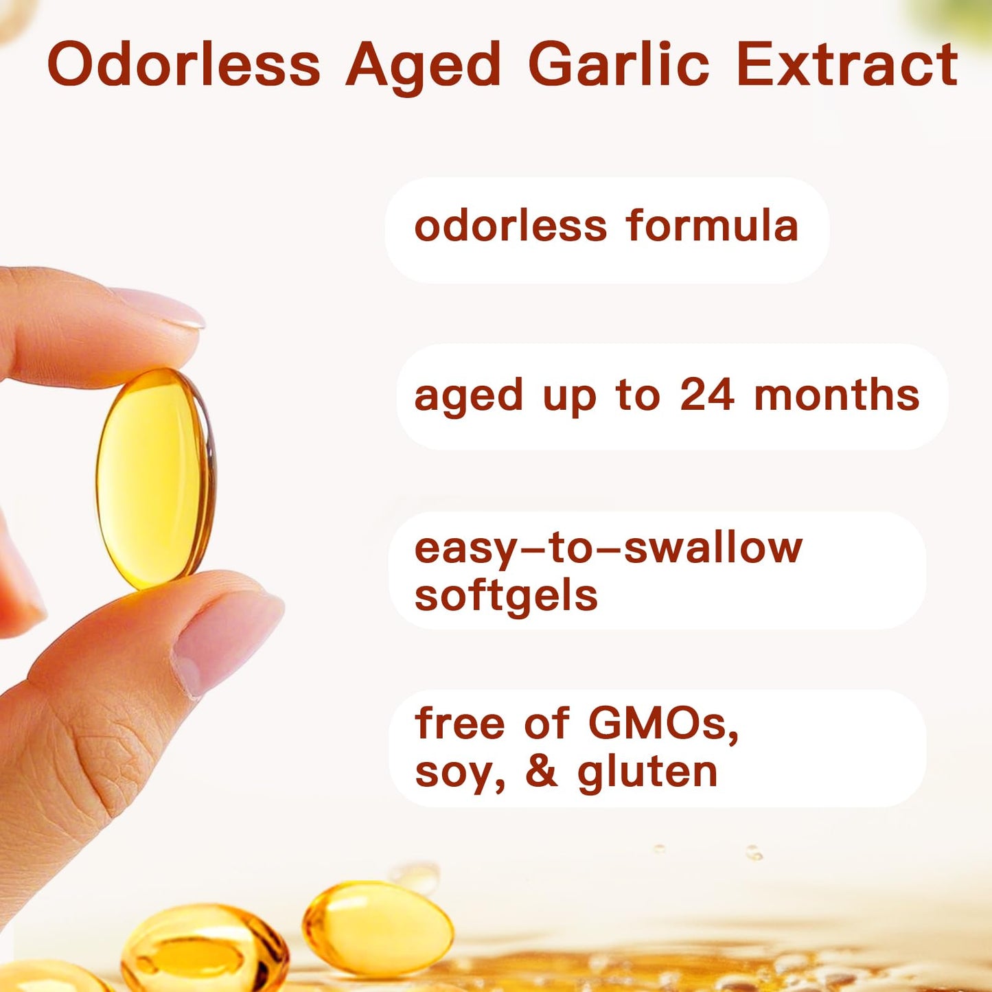YATIME Aged Garlic Extract Softgels 300