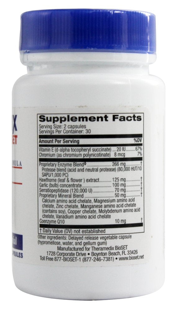 Theramedix Serratio 120K Capsule, 60 VegiCaps
