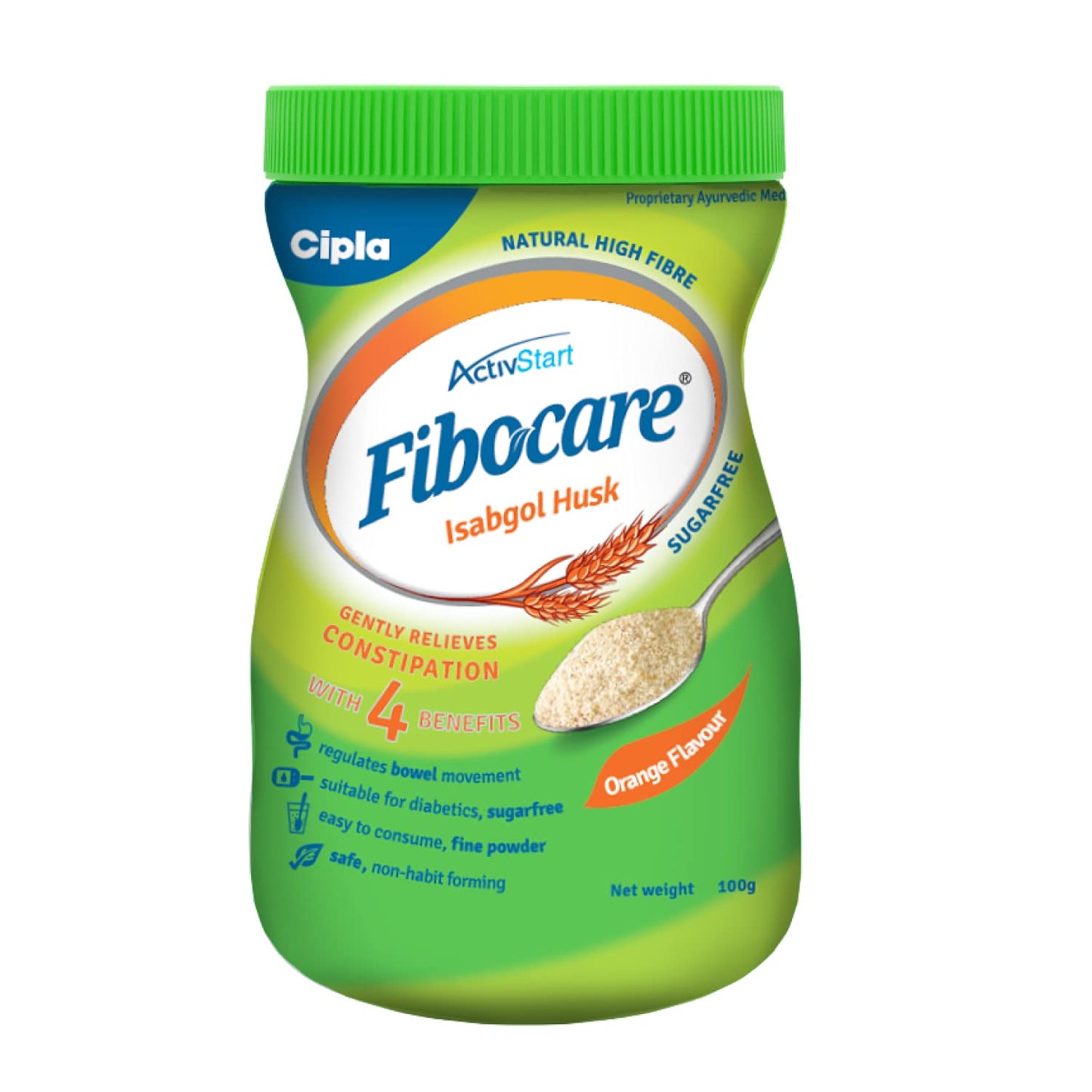 Cipla Fibocare Isabgol Husk Powder 2 Count