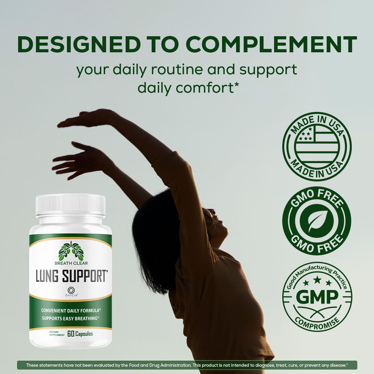OVICIA Breath Clear Capsules 180 Capsules