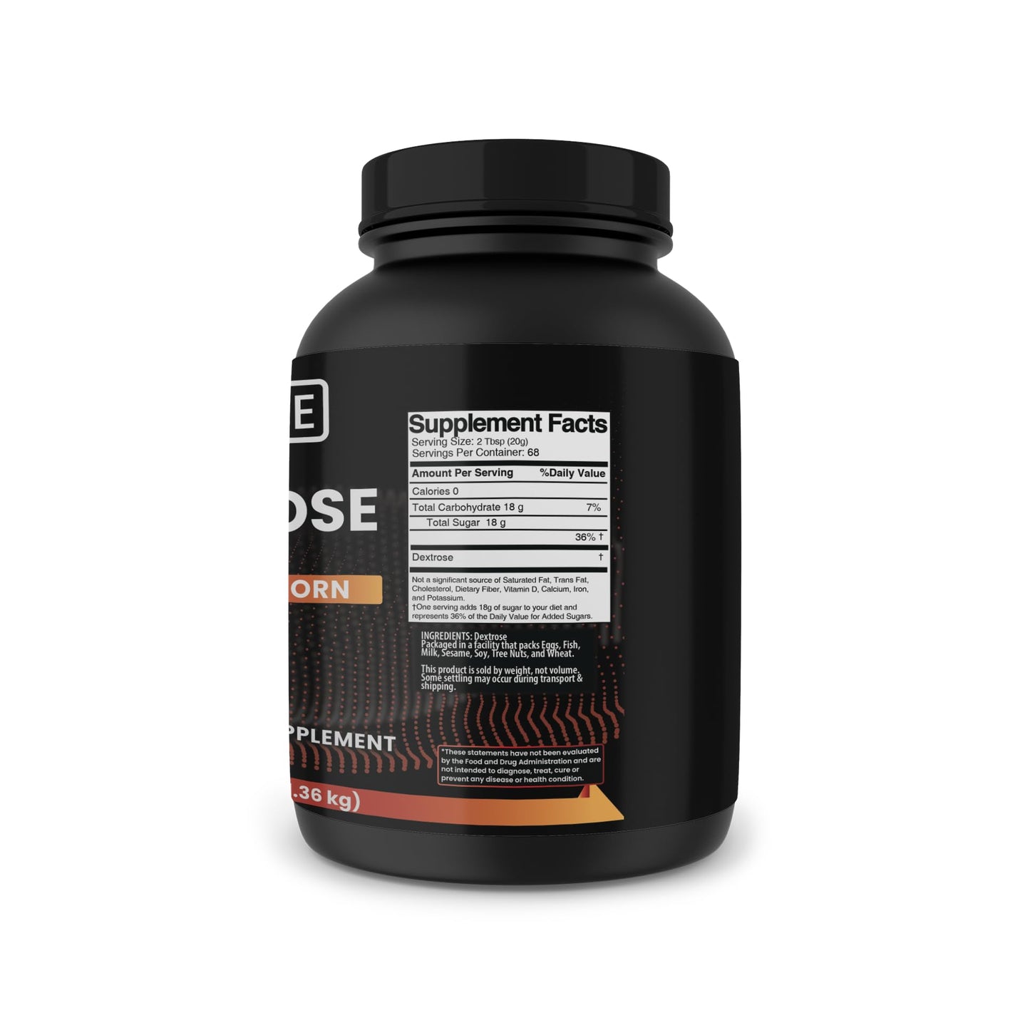 Pure Original Ingredients Dextrose Powder 48