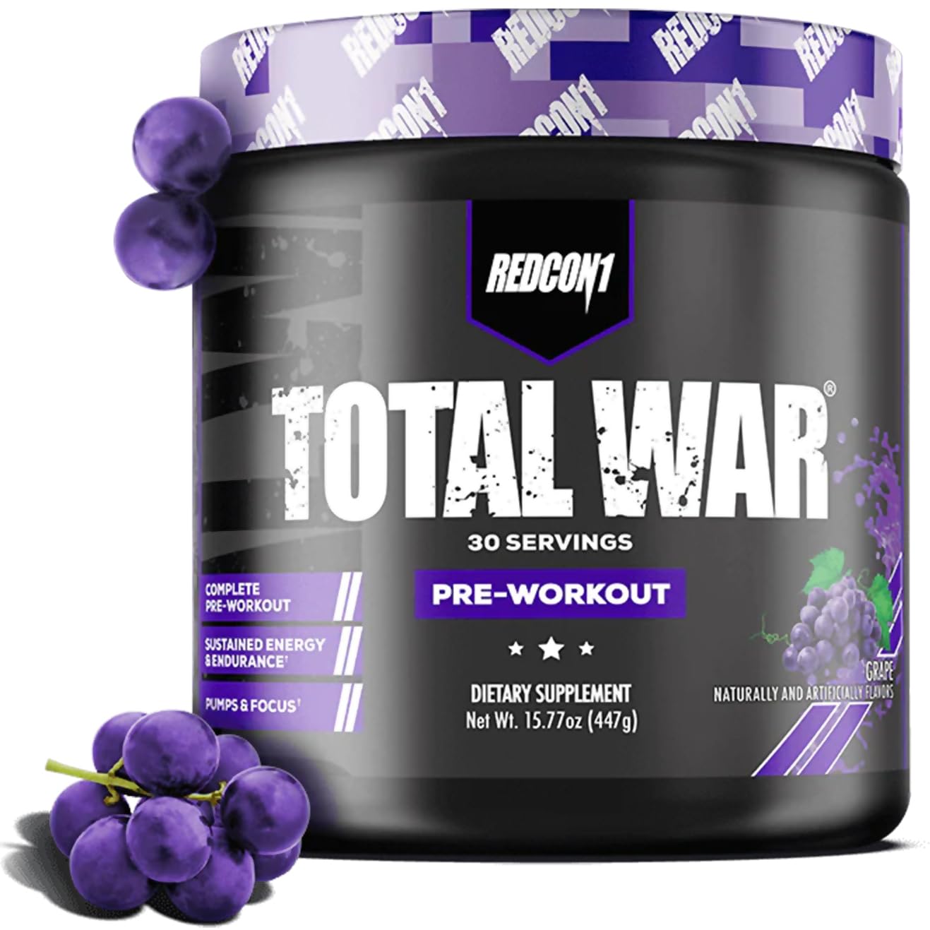 REDCON1 Total War Pre Workout Powder 15.77 oz
