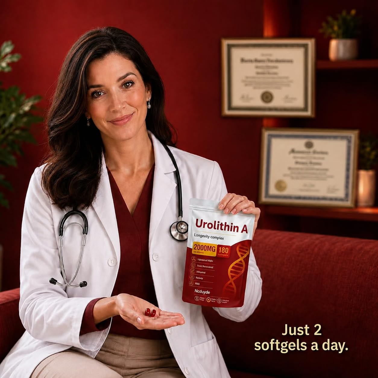 Ncduyde Urolithin A Supplement 180 Capsules