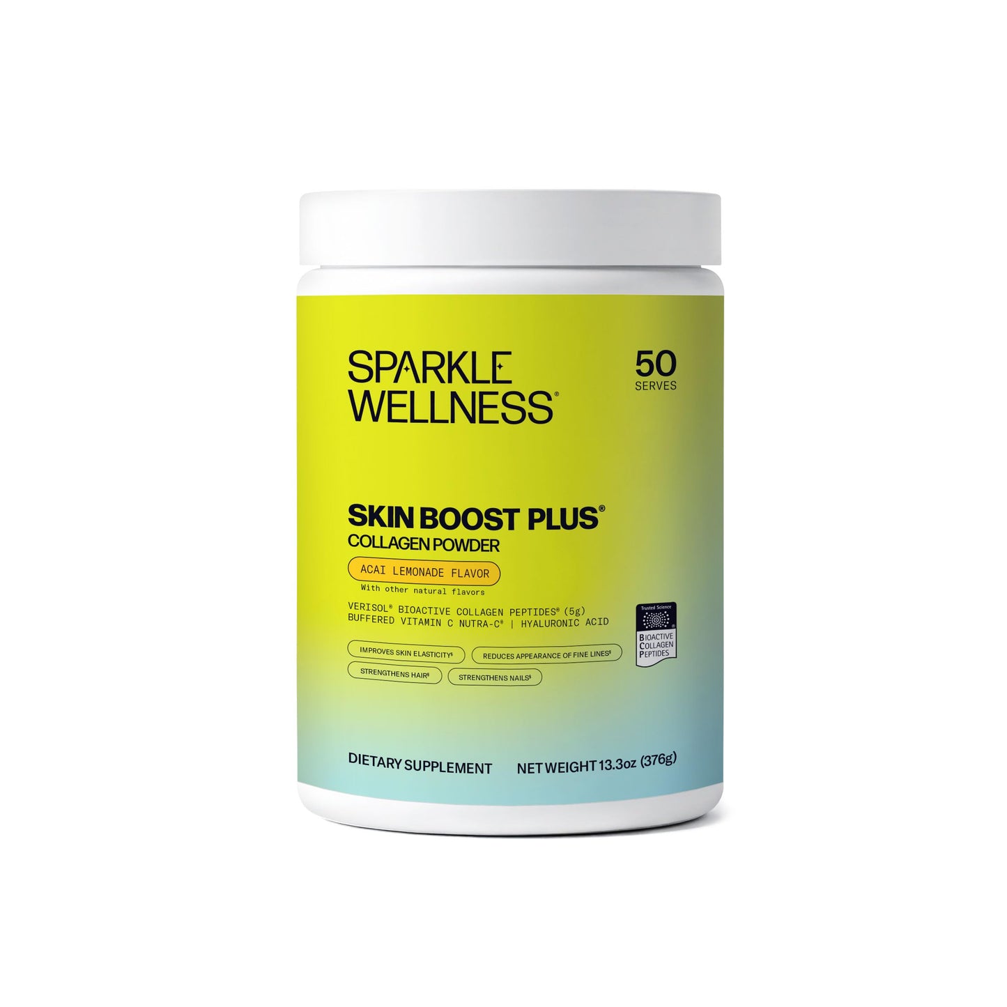 Sparkle Wellness VERISOL Bioactive Hydrolyzed Collagen Peptides Powder, 50 Servings