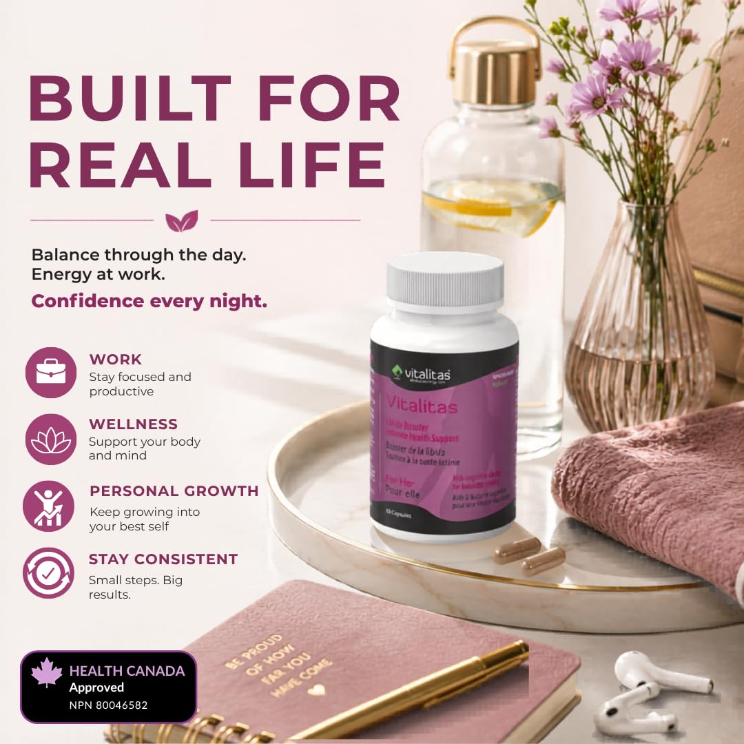 Vitalitas Horny Goat Weed for Women Capsule, 1 Capsule